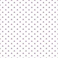 lila nahtlos Dreiecke Muster auf Weiß Hintergrund vektor
