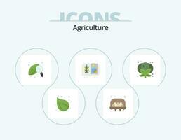 lantbruk platt ikon packa 5 ikon design. grönsak. broccoli. lantbruk. odla. lantbruk vektor