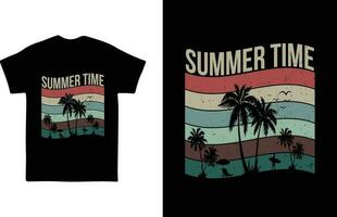 Sommer-T-Shirt-Design vektor