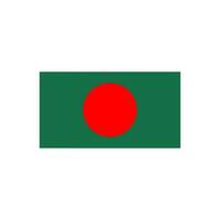 Bangladesch Flagge mit Bürste Schlaganfälle Vektor Illustration, Bangladesch Flagge Bürste Vektor