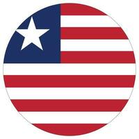 Liberia flagga flagga av Liberia design form vektor