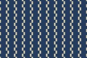 Blau Gingham Plaid nahtlos Muster Hintergrund. Tartan Flanell Textur Vektor Illustration.