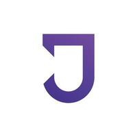 Buchstabe j-Logo-Icon-Design-Vorlage vektor