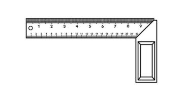 Konstruktion Platz .Maschinist Quadrat. Dreieck Symbol auf Weiß Hintergrund, Karikatur Stil. Vektor Illustration Folge10.