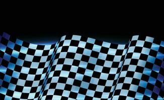 optisch Illusion Welle. Schach Wellen Tafel. abstrakt 3d schwarz und Weiß Illusionen. horizontal Linien Streifen Muster oder Hintergrund mit wellig Verzerrung Wirkung. Vektor Illustration.
