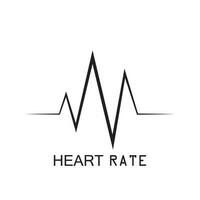 Heartbeat Puls Symbol Vektor Illustration Logo Vorlage