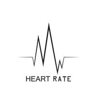 Heartbeat Puls Symbol Vektor Illustration Logo Vorlage