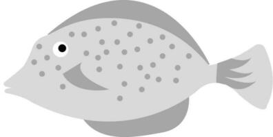 tropisk fisk vektor tecknad serie ikon. isolerat tecknad serie ikon akvarium djur .vektor illustration tropisk fisk .