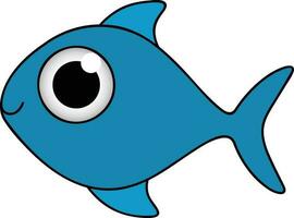 tropisch Fisch Vektor Karikatur Symbol. isoliert Karikatur Symbol Aquarium Tiere .Vektor Illustration tropisch Fisch .