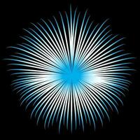 skön elegant cirkulär stjärna mönster Sol explosion brista kul brand blommig design Färg textur vektor eps mandala