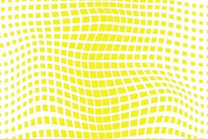 enkel abstrakt modern gul Färg halv tona sömmar fyrkant mönster vektor