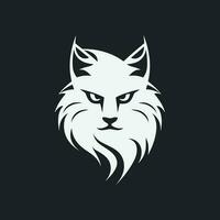 Katze Logo Illustration Vektor Design