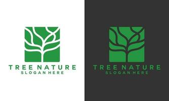 abctract Baum Natur Logo Vektor. Baum Symbol Logo Illustration. vektor