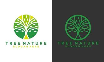 abctract Baum Natur Logo Vektor. Baum Symbol Logo Illustration. vektor