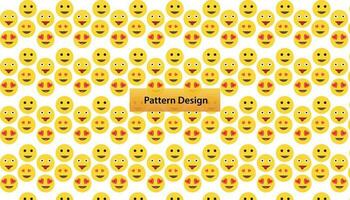 emoji sömlös mönster design proffs vektor .