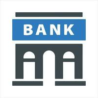 Bank Symbol, Vektor und Glyphe