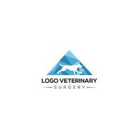 logotyp veterinär mall vektor