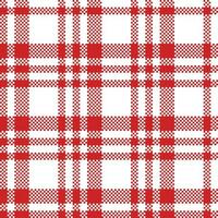 kariert Muster nahtlos. klassisch Plaid Tartan nahtlos Tartan Illustration Vektor einstellen zum Schal, Decke, andere modern Frühling Sommer- Herbst Winter Urlaub Stoff drucken.