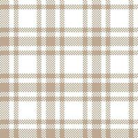 Plaid Muster nahtlos. klassisch Plaid Tartan zum Hemd Druck, Kleidung, Kleider, Tischdecken, Decken, Bettwäsche, Papier, Steppdecke, Stoff und andere Textil- Produkte. vektor