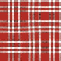 Plaid Muster nahtlos. schottisch Tartan Muster Vorlage zum Design Ornament. nahtlos Stoff Textur. vektor