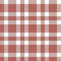 pläd mönster sömlös. checker mönster traditionell skott vävd tyg. skogsarbetare skjorta flanell textil. mönster bricka swatch ingår. vektor