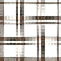 Tartan Muster nahtlos. klassisch Plaid Tartan Vorlage zum Design Ornament. nahtlos Stoff Textur. vektor