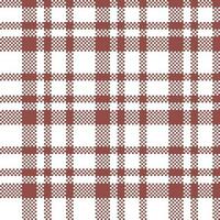 schottisch Tartan nahtlos Muster. Gingham Muster Flanell Hemd Tartan Muster. modisch Fliesen zum Tapeten. vektor