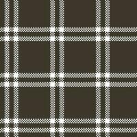 skott tartan sömlös mönster. klassisk skott tartan design. flanell skjorta tartan mönster. trendig plattor för bakgrundsbilder. vektor