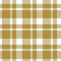 tartan mönster sömlös. traditionell skott rutig bakgrund. traditionell skott vävd tyg. skogsarbetare skjorta flanell textil. mönster bricka swatch ingår. vektor