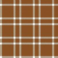 tartan mönster sömlös. abstrakt kolla upp pläd mönster traditionell skott vävd tyg. skogsarbetare skjorta flanell textil. mönster bricka swatch ingår. vektor