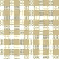 tartan sömlös mönster. checker mönster för skjorta tryckning, kläder, klänningar, bordsdukar, filtar, strö, papper, täcke, tyg och Övrig textil- Produkter. vektor