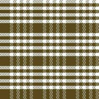 Plaid Muster nahtlos. Gingham Muster traditionell schottisch gewebte Stoff. Holzfäller Hemd Flanell Textil. Muster Fliese Swatch inbegriffen. vektor