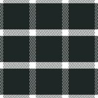 tartan sömlös mönster. checker mönster traditionell skott vävd tyg. skogsarbetare skjorta flanell textil. mönster bricka swatch ingår. vektor