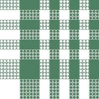 Tartan nahtlos Muster. Plaid Muster Vorlage zum Design Ornament. nahtlos Stoff Textur. vektor