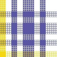 plädar mönster sömlös. gingham mönster mall för design prydnad. sömlös tyg textur. vektor