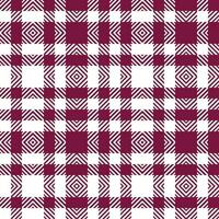 schottisch Tartan nahtlos Muster. Gingham Muster Vorlage zum Design Ornament. nahtlos Stoff Textur. vektor