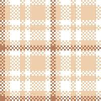 Tartan Plaid nahtlos Muster. traditionell schottisch kariert Hintergrund. zum Hemd Druck, Kleidung, Kleider, Tischdecken, Decken, Bettwäsche, Papier, Steppdecke, Stoff und andere Textil- Produkte. vektor
