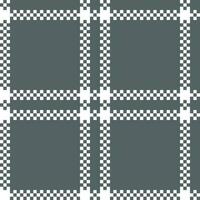 Tartan Plaid Muster nahtlos. Plaid Muster nahtlos. traditionell schottisch gewebte Stoff. Holzfäller Hemd Flanell Textil. Muster Fliese Swatch inbegriffen. vektor