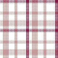 Tartan Plaid nahtlos Muster. Tartan nahtlos Muster. nahtlos Tartan Illustration Vektor einstellen zum Schal, Decke, andere modern Frühling Sommer- Herbst Winter Urlaub Stoff drucken.