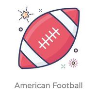 Rugby American Football vektor