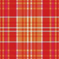 kariert Muster nahtlos. Tartan nahtlos Muster Vorlage zum Design Ornament. nahtlos Stoff Textur. vektor