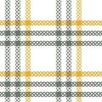 Plaid Muster nahtlos. klassisch schottisch Tartan Design. zum Schal, Kleid, Rock, andere modern Frühling Herbst Winter Mode Textil- Design. vektor