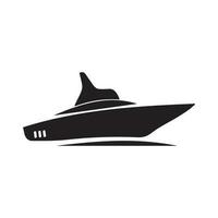 isoliert Yacht Symbol Bild. Vektor Illustration Design