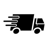 LKW Symbol Lieferung. vektor