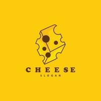 Käse Logo, süß Käse rustikal retro Jahrgang Vektor Design, Symbol Vorlage Illustration