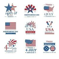 förenad stater flagga. vektor illustration., de amerikan flagga, Amerika oberoende dag, Lycklig oberoende dag, 4:e juli, Lycklig dag, minnesvärd ögonblick,