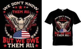 alle amerikanisch USA Grunge Flagge Spiel Liebhaber T-Shirt Design vektor