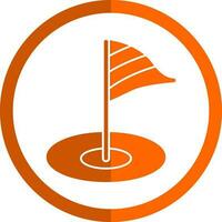 Minigolf Vektor Symbol Design