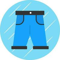 Shorts-Vektor-Icon-Design vektor