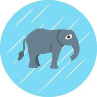 Elefant-Vektor-Icon-Design vektor